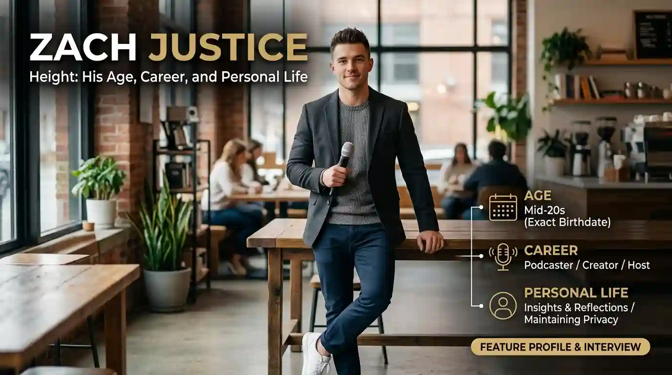 Zach Justice Height: His Age, Career, and Personal Life